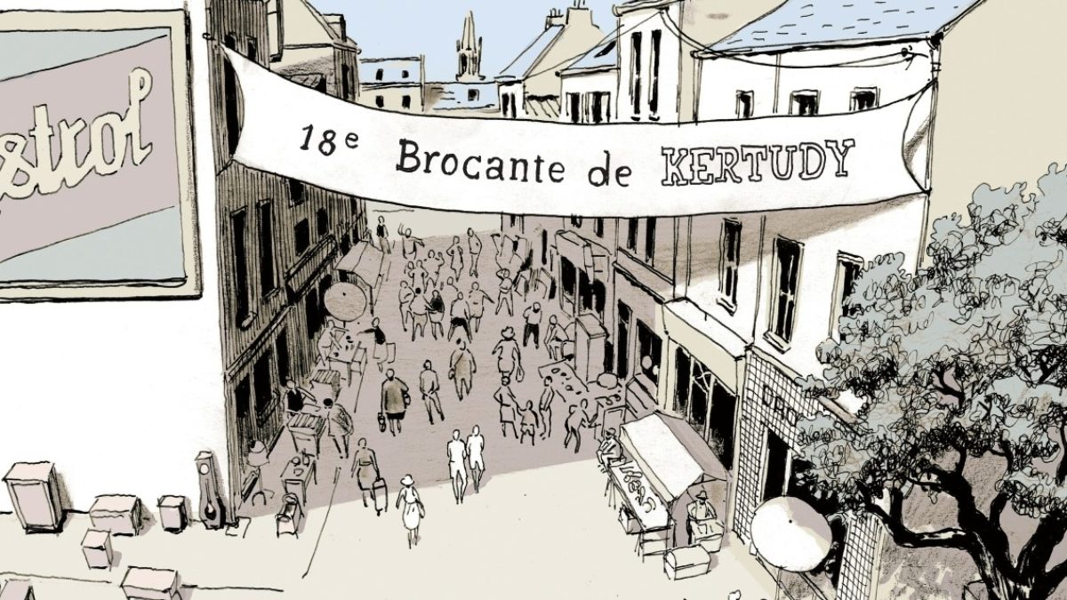 Sous les galets la plage de Pascal Rabaté (Rue de Sèvres)