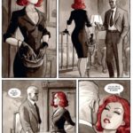 Noir Burlesque de Enrico Marini (Dargaud), un polar en rouge et noir décrypté par Comixtrip, le site BD de référence