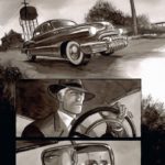 Noir Burlesque de Enrico Marini (Dargaud), un polar en rouge et noir décrypté par Comixtrip, le site BD de référence