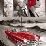 Noir Burlesque de Enrico Marini (Dargaud), un polar en rouge et noir décrypté par Comixtrip, le site BD de référence