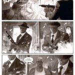 Noir Burlesque de Enrico Marini (Dargaud), un polar en rouge et noir décrypté par Comixtrip, le site BD de référence