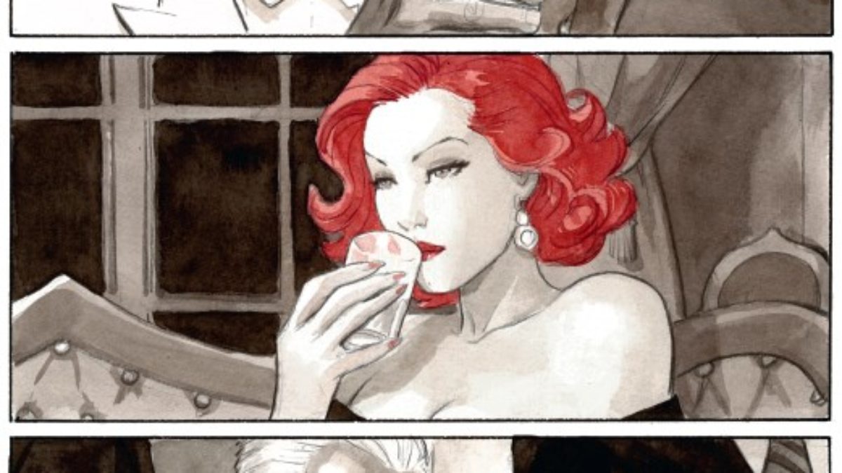 Noir Burlesque de Enrico Marini (Dargaud), un polar en rouge et noir décrypté par Comixtrip, le site BD de référence