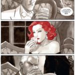 Noir Burlesque de Enrico Marini (Dargaud), un polar en rouge et noir décrypté par Comixtrip, le site BD de référence