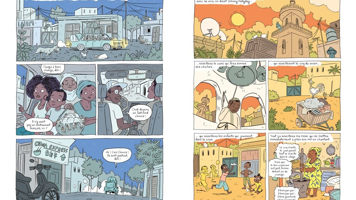 Ouagadougou pressé de Roukiata Ouedraogo et Aude Massot (Sarbacane)