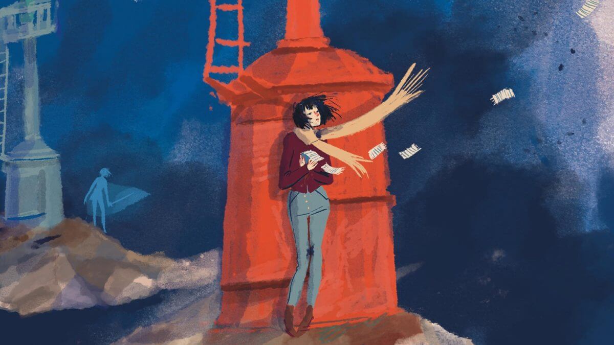 La mer verticale de Brian Freschi et Ilaria Urbinati (Dargaud)