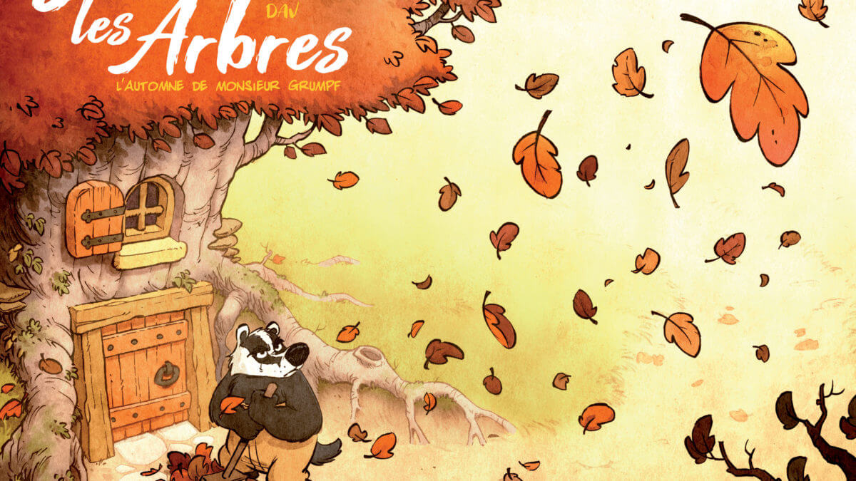 Sous les arbres de Dav chez Éditions de la gouttière