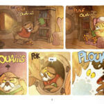 Sous les arbres de Dav chez Éditions de la gouttière