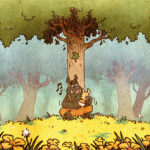 Sous les arbres de Dav chez Éditions de la gouttière