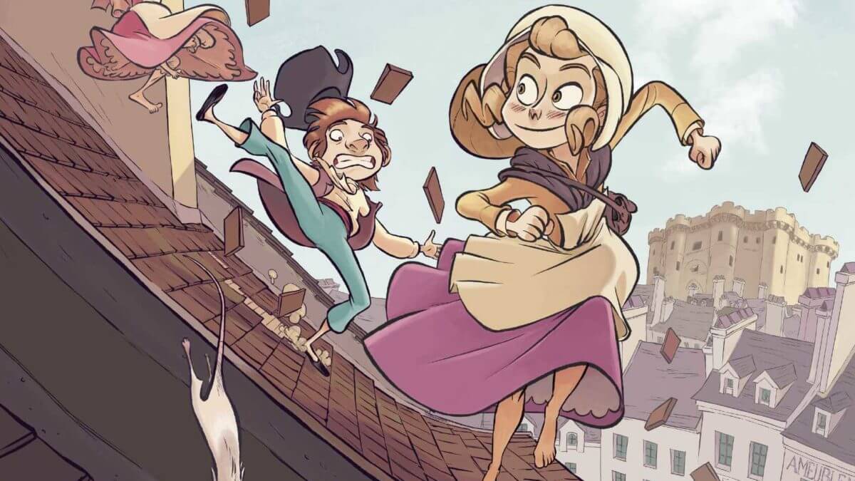 Les enfants perchés de la Révolution de Jean-Sébastien Bordas chez Casterman