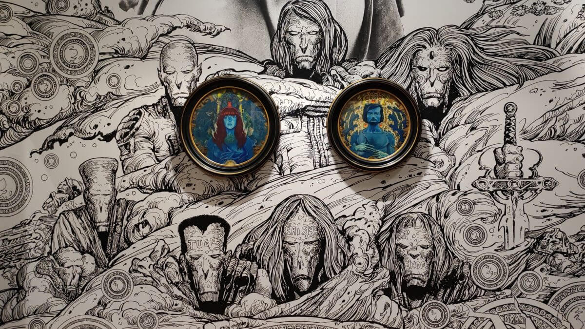 Exposition de Philippe Druillet à Angouleme 2023 (crédit photo : Damien Canteau / Comixtrip)