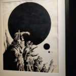 Exposition de Philippe Druillet à Angouleme 2023 (crédit photo : Damien Canteau / Comixtrip)