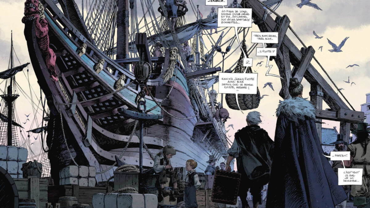 1629 ou l'effrayante histoire des naufragés du Jakarta de Xavier Dorison, Thimothée Montaigne et Clara Tessier (Glénat)