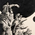 Affiche de l'exposition Les 6 voyages de Philippe Druillet (FIBD / 9e art +)