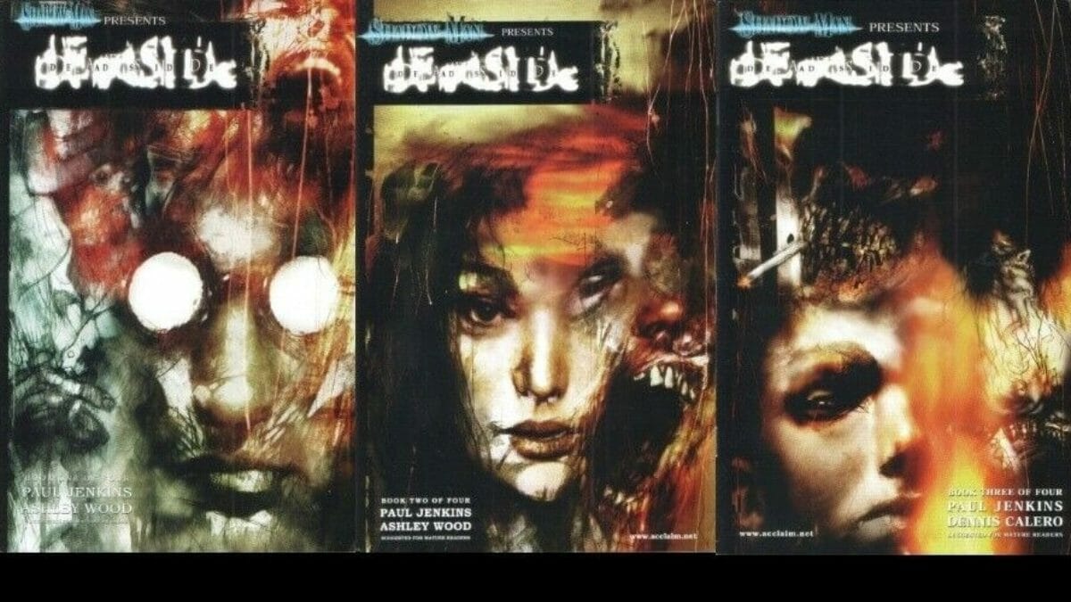 Garth Ennis présente Shadow Man de Garth Ennis, Ashley Wood et Paul Jenkins (Bliss comics)