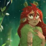 Héloïse et les larmes de givre de Justine Cunha et Loïc Clément (éditions Delcourt / collection Les contes des coeurs perdus)