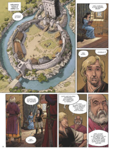 Les Piliers de la Terre de Didier Alcante et Steven Dupré chez Glénat