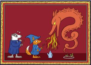 Goupile la sorcière de Miléna chez Les éditions de la Gouttière