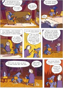 Goupile la sorcière de Miléna chez Les éditions de la Gouttière