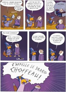 Goupile la sorcière de Miléna chez Les éditions de la Gouttière