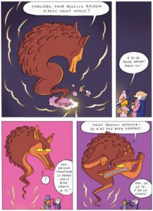 Goupile la sorcière de Miléna chez Les éditions de la Gouttière