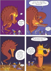 Goupile la sorcière de Miléna chez Les éditions de la Gouttière