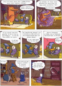 Goupile la sorcière de Miléna chez Les éditions de la Gouttière