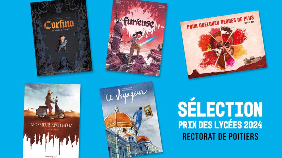 Le prix des lycées du festival BD d'Angoulême 2024 - Prix découvertes