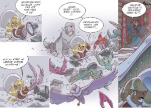 Anya tome 1 L'Oiseau bleu de Crisse et Fred Besson chez les éditions de la Gouttière