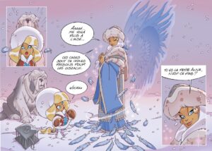 Anya tome 1 L'Oiseau bleu de Crisse et Fred Besson chez les éditions de la Gouttière