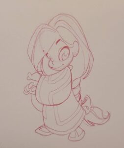 Anya croquis de Crisse