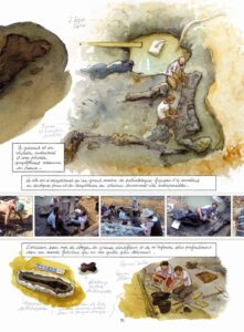 Les dinosaures du paradis de Mazan (éditions Futuropolis)