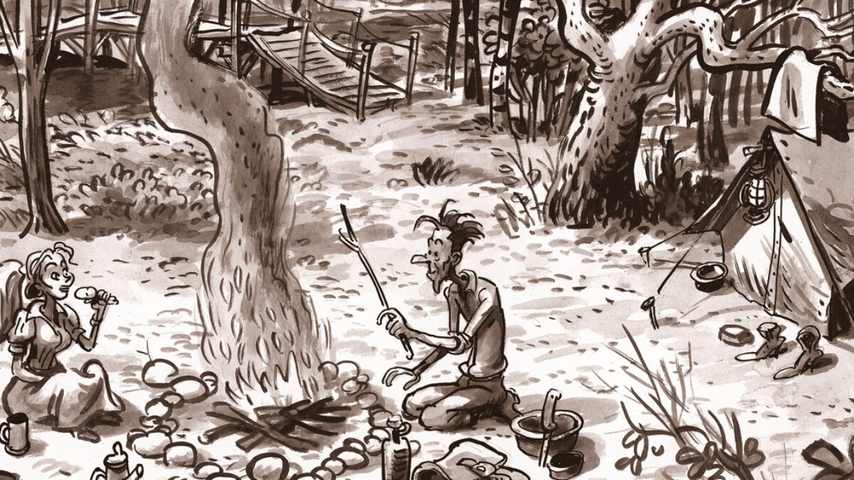 Le meunier hurlant de Nicolas Dumontheuil d'après le roman d'Arto Paasilinna (éditions Futuropolis)