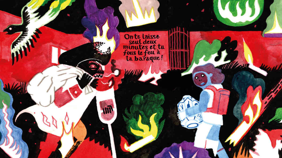 Le roi méduse tome 1 de Brecht Evens (éditions Actes Sud BD)