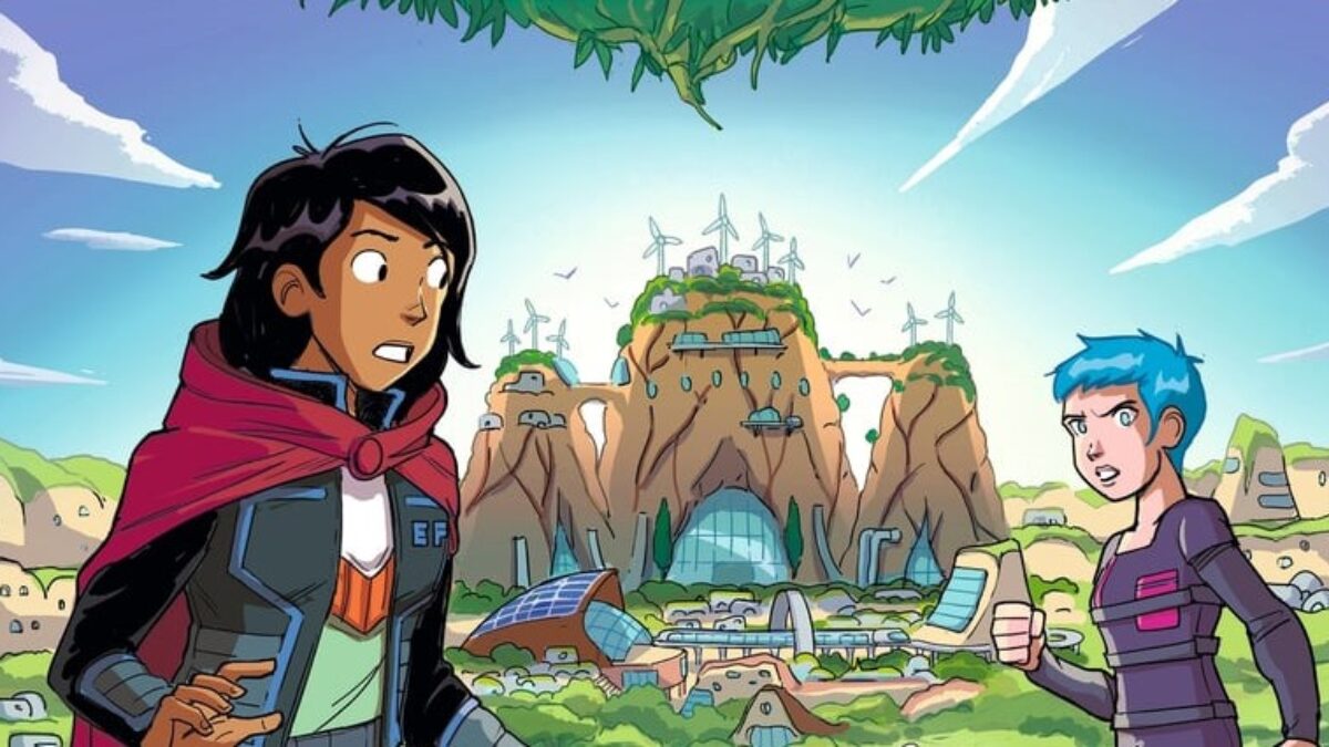 Les enfants de l'arbre tome 1 de Thierry Gaudin et Romain Ronzeau (éditions Bayard / Bandes d'ado)