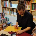 Alexis Vitrebert en dédicace à Poitiers pour L'espion d'Orient (crédit photo : Damien Canteau / Comixtrip)