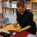 Alexis Vitrebert en dédicace à Poitiers pour L'espion d'Orient (crédit photo : Damien Canteau / Comixtrip)