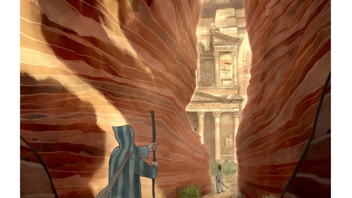 L'espion d'Orient - Johann Ludwig Burckhardt et Petra, la cité perdue d'Alexis Vitrebert et Danièle Masse (Delcourt)