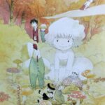 La Forêt magique de Hoshigahara de Hisae Iwaoka (Rue de sèvres / Le renard doré / Hoshigahara no mori /Asahi Shimbun Publications inc.) - Illustration