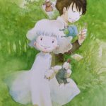 La Forêt magique de Hoshigahara de Hisae Iwaoka (Rue de sèvres / Le renard doré / Hoshigahara no mori /Asahi Shimbun Publications inc.) - Illustration