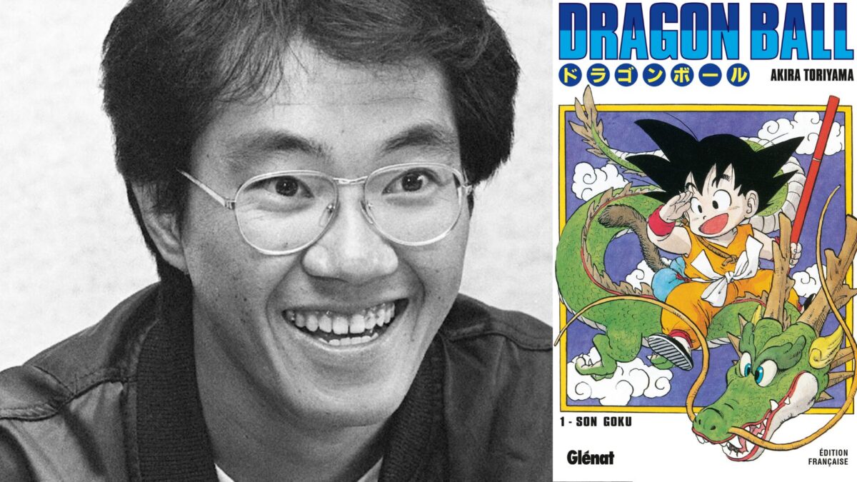 Akira Toriyama en mai 1982 (© STR / JIJI Press / AFP) . Dragon Ball (éditions Glénat)