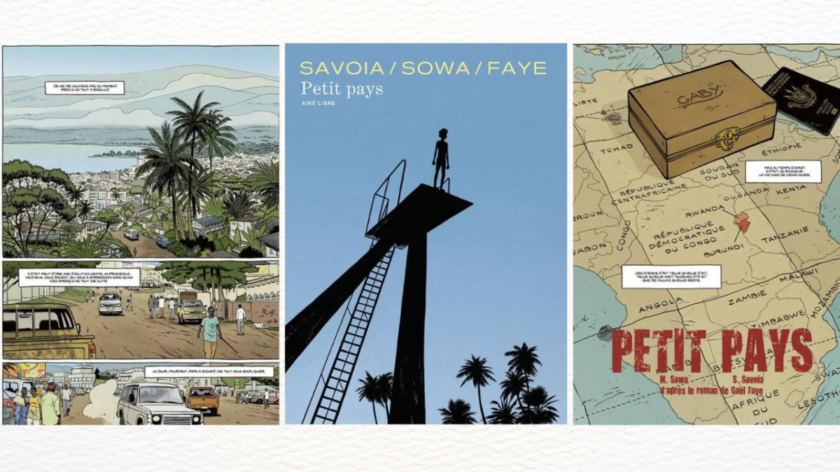 Petit Pays de Marzena Sowa et Sylvain Savoia adapté du roman de Gaël Faye chez Aire Libre