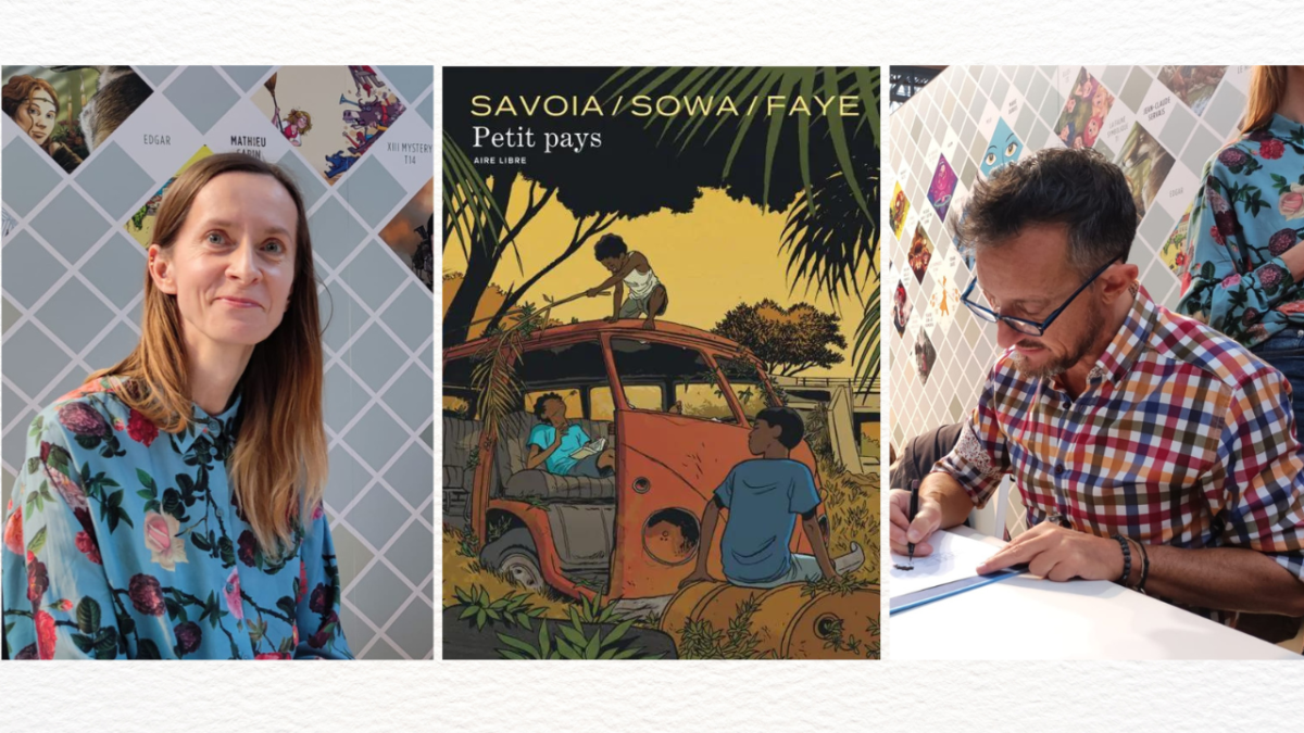 Petit Pays de Marzena Sowa et Sylvain Savoia adapté du roman de Gaël Faye chez Aire Libre