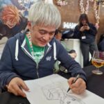 Chang Sheng à la Foire du livre de Bruxelles 2024 (crédit photo : Comixtrip / Noissape)