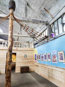 Cap sur l'entremonde exposition du festival BD d'Amiens 2024 (Cy / Marc Dubuisson / Glénat / crédit photo : Comixtrip / Damien Canteau)