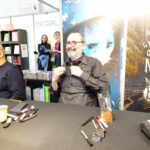 Jean-Christophe Chauzy lors de la Foire du livre de Bruxelles 2024 (crédit photo : Damien Canteau / Comixtrip)