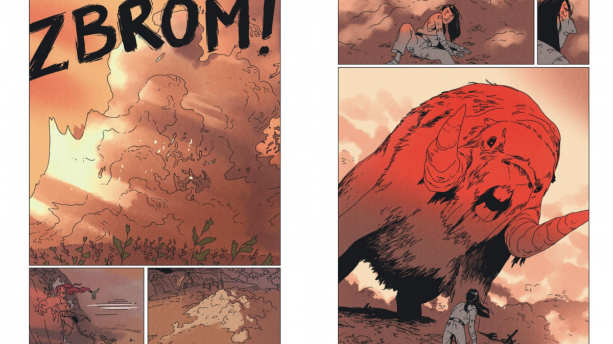 Hana et Taru de Schilling et Motteux (éditions Dargaud, collection Combo)