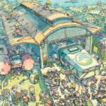 Festival BD d'Amiens 2024 - Visuel de Guillaume Singelin