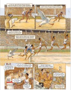 Jesse Owens, Des miles et des miles de Gradimir Smudja chez Futuropolis