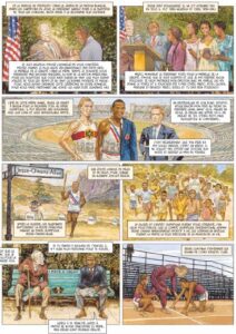 Jesse Owens, Des miles et des miles de Gradimir Smudja chez Futuropolis