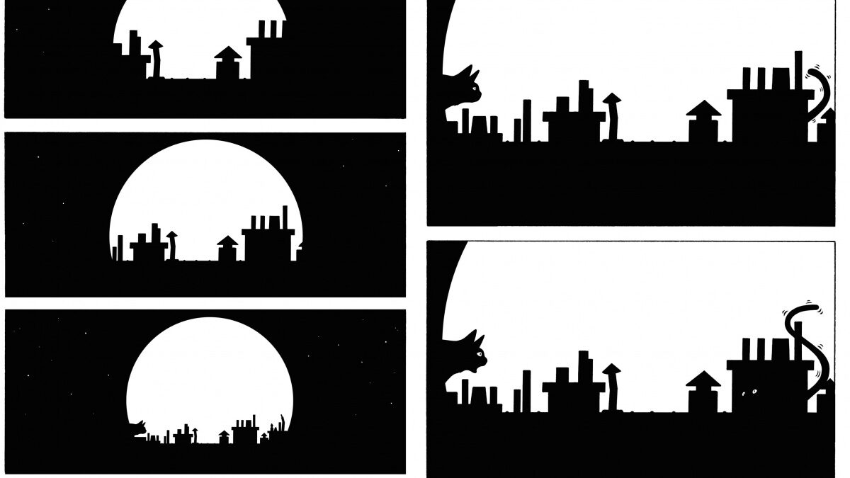 Chats perchés de Antoine Guillopé (éditions Nathan BD, collection Minibulles)